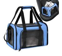 Cat Transport Carrier | Portable Puppy Carrying Bag | Soft Pet Travel Carrier Bag, Portable Foldable Pet Travel Bag for Dogs and Cats