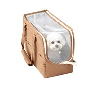 Cat Transport Handbag Ventilated Carry Bag up to 15 lbs with Handle | Cat Carrier Bag for Small & Medium Breed Puppy Kitten Rabbit Travel Outdoor Walking Shopping