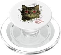 Cat Trapped Street Style Vibes PopSockets PopGrip for MagSafe
