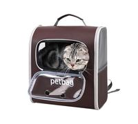 Cat Travel Backpack, Expandable Cat Backpack - Pet Carrier for Small Dogs, Dog Carrier Backpacks, Large Capacity for Small Dogs