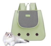 Cat Travel Backpack - Feline Trip Cradle, Puppy Excursion Tote, Aerated Cushioned Panel Fiber Frame | Secure Balanced Motion Urban Ride For Rambling Strolling Jogging Adventuring Wandering Exploring