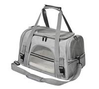 Cat Travel Carrier - Dog Carrier Bag, Lightweight Foldable Bag | Pet Carrier Cagus - Convenient Bag for Airplane, Car, Camping and Visits to the Vete