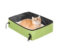 Cat Travel Tracks Trash Cats - Travel Cat Litter Case Oxford Taving Foldable Cat Portable, Foldable Cat Bulletin | Travel Space Saving Literal Box For Apartments