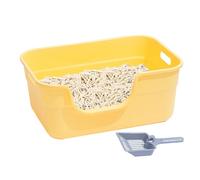 Cat Tray, Cat Tray - Large Capacity Open End Boxes | for Pets, Pet Supplies, No Spill Boxes for Kittens, Large