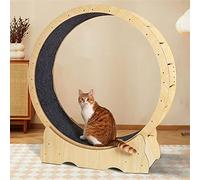 Cat Treadmill, Cat Wheel, Cat Exercise Wheel - Cat Toys Interactive For Indoor Cats Small Large, Spinning Running Scratching Cat Sport Toy,Inner Diameter-100cm/39.4