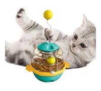 Cat Treat Ball Interactive Slow Feeder 360 Degree Wobble Teaser Ball