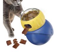 Cat Treat , Cat Toy with Refillable Food , Adjustable Feeder with Spout , Interactive Toy for Activity & Training for Pets for Indoor Activity