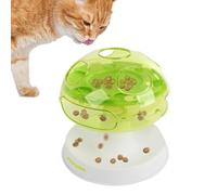 Cat Treat Dispenser Mushroom-Shaped Interactive Fun Dispenser