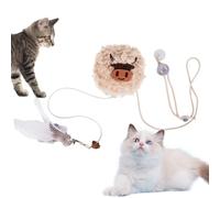 Cat Treat Dispenser Toy | Fun Cat Treat Dispenser Toy Interactive - Slow Feeders Stimulation Games for Kitten Exercise Snack Home Outdoor Pet Play