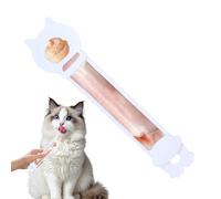 Cat Treat Feeder Spoon,Lickable Cat Strip Feeder Spoon | Pets Feeding Tool for Kitchen Home Interaction Travel Kitten Lick Feeding