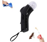 Cat Treat Gun, Cat Treat Gun Shooter, Interactive Pet Treat Launcher, Cat and Dog Feeding Catapult, Handheld Pet Feeding Toys for Training, Snack Dispenser (Black)