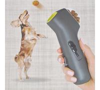 Cat Treat Launcher Gun, Cat and Dog Food Shooter Gun, Handheld Interactive Pet Snack Catapult, Fun Cats Ball Dispenser Guns Toy, Kitten Puppy Exercise Training Feeder for Park Walk Home (2pcs)
