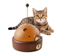 Cat Treat Puzzle,Smart Electric Interactive Cute Pet Games - Cat Food Puzzle - for Kitten Feeding Snacks Home Indoor Outdoor Play Training Exercise Travel