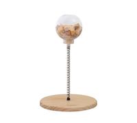Cat Treat Spring Dispenser | Cat Feeder Ball Interactive Game for Your Cat - Cat Feeder Toy Fill With Food And Treats, Great for Portion Control And Fast Eaters.