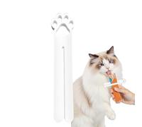 Cat Treat Squeezer - 3D Printed Dog Food Squeezing,Cat Strip Feeding Tool - for Trainers Animal Lovers Apartment Home Office Shelters Bedroom Living Room Study Travel
