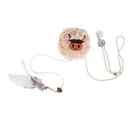Cat Treat Toy Dispenser | Fun Cat Treat Dispenser Toy Interactive | Stimulating Exercise Feeder for Pet Slow Feeding Indoor Outdoor Home Snack Dispensing