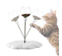 Cat Treat Toy Interactive | Feeding Training Treat Dispenser | Kitten Indoor Teaser - For Training, Feeding, Boredom Relief and Kitten Stimulation Indoor and