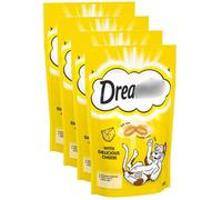 Cat Treats 60g x Pack of 4 - Cheese - Treat Your Beloved Pet Cat Well - Soft on the Inside, Extra Crunchy on the Outside - Full of Vitamins and Minerals
