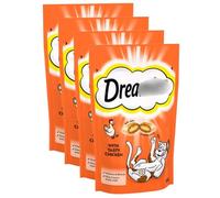Cat Treats 60g x Pack of 4 - Chicken - Soft on the Inside, Extra Crunchy on the Outside - Same Great Treats, but in a More Generous Size - Full of Vitamins and Minerals