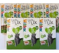 Cat Treats Hamper (Tasty Sticks/Lick-e-lix) Catnip Flavour