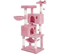 Cat Tree, 64'' Multi-Level Cats Tree Cats Tower with Condos and Scratching Posts, Cats Climbing Frame