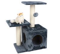 Cat Tree 70 cm Sturdy Cat Scratching Tree Multi-level Climbing Tree