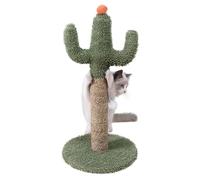 Cat Tree Cactus - Green Cactus Cactus Scratching Post,Vertical Natural Kitten Scratch Poles, Stable Nail Poles for All Indoor Kittens