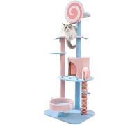 Cat Tree, Cat Climbing Frame Cat Litter Cat Tree Cat Jumping Platform Seasons General High-Rise Shelf Toy Supplie