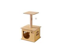 cat tree, Cat Climbing Frame Large Multi-Layer Indoor Cats Tree High Tower With Scratching Post And Board With Sisal Rope,for Kittens(H02)