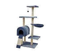 Cat Tree Cat Tower Cat Climbing Frame Cat Scratching Post Sisal Mat Toy Cat Climbing Tree Scratching Post Board Hanging Toy Home Pet Cat Sharpen Claw Cat Tree For Indoor Cats