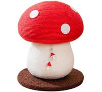 Cat Tree Cat Tower Cat Scratching Post with Adorable Mushroom, Natural Sisal Cat Climbing Activity Flower Tower for Cats Kittens Pets
