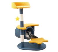 Cat Tree Cat Tower Small Cat Tree For Indoor With Cat Condo Cat Tower With Nature Scratching Post Cat Condo