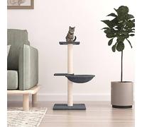 Cat Tree Cat Tree with Sisal Scratching Postsk Grey 72 Cm，Cat Tree Tower Scratching Posts Multilevel Cat Climhouse with Condos & Ladder Cat Activity Centre for，