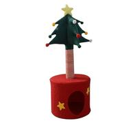 cat tree, Christmas Tree - Shaped Cat Condo Post for Cats & Kittens