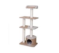 Cat Tree For Indoor Activity Sisal Cat Tree House With Jump Platform Multi-functional Big Cats Climbing Frame Kitten Playing Pet Toy