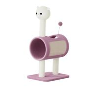 Cat Tree for Indoor Cats Cat Condos Modern Cute with Dangling Ball Alpaca Shape Stable Grind Claws Scratching Post Cat Towers