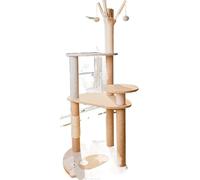 Cat Tree for Large Cat Cat Climbing Frame Big Cat All-in-one Cat Frame Cat Tree Cat Jump Platform Sisal Cat Tower 5-Story Cat Climbing Frame cat (Size : Upgrade) vision