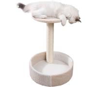 Cat Tree for Large Cat Cat Scratcher Cats Climbing Frame Nest Cat Tree Tower Condominium Furniture Scratching Post for Pets Cardboard Cats Scratcher House cat (Size : Blue Beige) vision