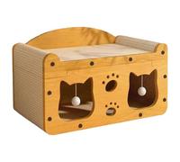 Cat Tree for Sofa with Multifunctional Non-Slip Ball Scratching Board Indoor Outdoor Training Boredom Family Moments Travel