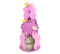 Cat Tree Holiday Nest | Festive Cat Bed | Christmas Cat Hideaway | Holiday Cat Sleeping | Felt Cat Bed, Usable In All Seasons Anti-scratch Wear-Resistant For Dog Small Animal