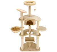 Cat Tree Houses Universal Cats Tree Multi-Layers Design Beige Professional Cats Climbing Tree Cats Climbing Cats Climbing Tree Warm as ever