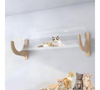 cat tree， Indoor Solid Wood Wall-Mounted Cat Climbing Frame, Free Combination of Aerial Suspension Bridge, Jumping Platform(S15)
