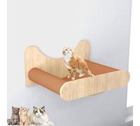 cat tree， Indoor Solid Wood Wall-Mounted Cat Climbing Frame, Free Combination of Aerial Suspension Bridge, Jumping Platform(S4)