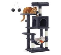 cat tree, Integrated Cat Climbing Frame Large Cats Villa No Occupation Of Space Multi-Layer Toys Supplies,for Kittens(Dark gray)