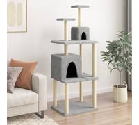 Cat Tree with Sisal Scratching Posts Cat Scratching Tower Cat Climber vidaXL