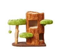 Cat Tree, Multi Level Tower, Activity Center Play House with Perch Spacious Cat Cave Funny Toys, Heavy Duty Pussy Column for Adult Biggest Cat(78.5cm)