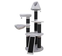 Cat Tree Ottawa Gray Black 78X78X200Cm Climbing Rope For Cats EBI Europet