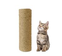 Cat Tree Replacement Climbing Post with Rope, Wooden Scratch Column