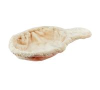 Cat Tree Replacement Parts, Cat Hammock 17in Dia. Spoon-shape Large Tree Hammock Soft Scratch-proof Replacement Parts Washable Easy to Install Attachments Beige