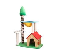 Cat Tree Tower 123 cm Cat Tower for Indoor Cats with Hidden Space